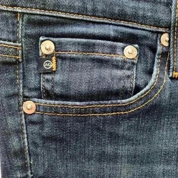 AG Adriano Goldschmied Stevie Slim Straight Crop Size 26R - Picture 6 of 13